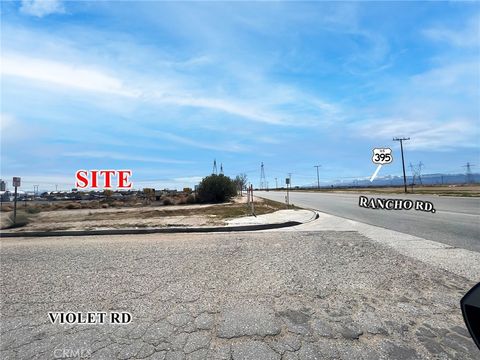 Photo of 0 Violet Road, Adelanto, CA 92301 (MLS # HD24052000)