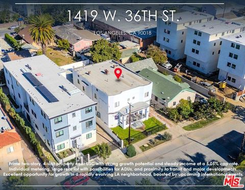 Photo of 1419 W 36th Street, Los Angeles, CA 90018 (MLS # 26668521)