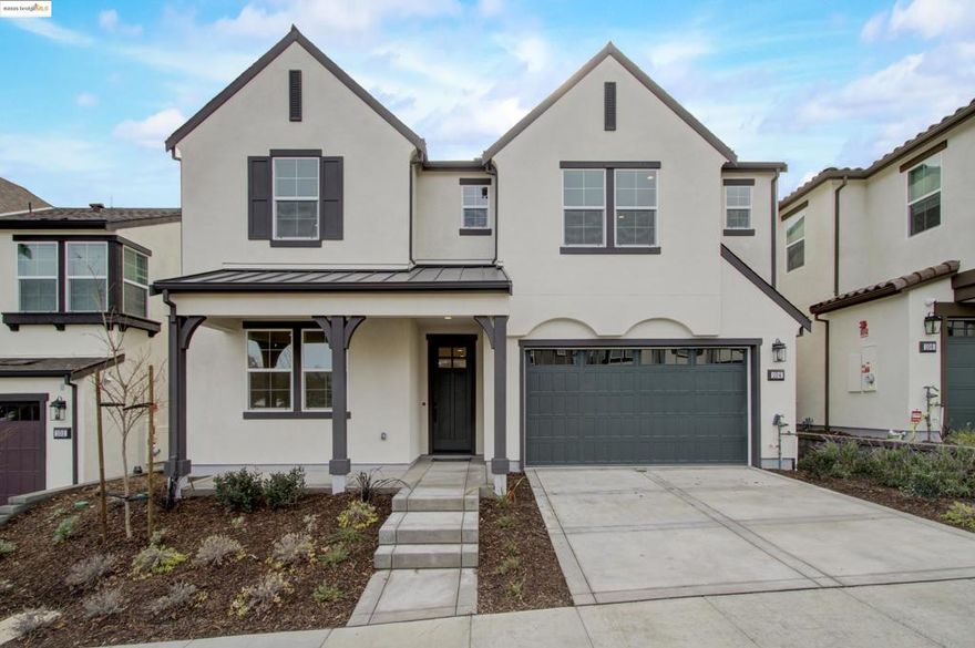 Welcome to Oak Park – Experience modern luxury in this beautifully maintained 3-year-old home offering 4 bedrooms, 3 bathrooms, 2,901 sqft of thoughtfully designed living space. The bright, open layout features premium builder-selected upgrades and a gourmet kitchen equipped with high-end Bertazzoni appliances, perfect for entertaining families. Spacious living and dining areas flow seamlessly. Upstairs, generously sized bedrooms offer comfort for all, while the elegant primary suite serves as a private retreat with ample room to unwind.  Conveniently located near I-680, Highway 24, and the Pleasant Hill BART station, this home offers quick access to shopping, dining, parks, and entertainment. It also falls within the highly regarded Mt. Diablo Unified School District.  A “like-new” home with luxury finishes in an unbeatable location—don’t miss this rare opportunity.