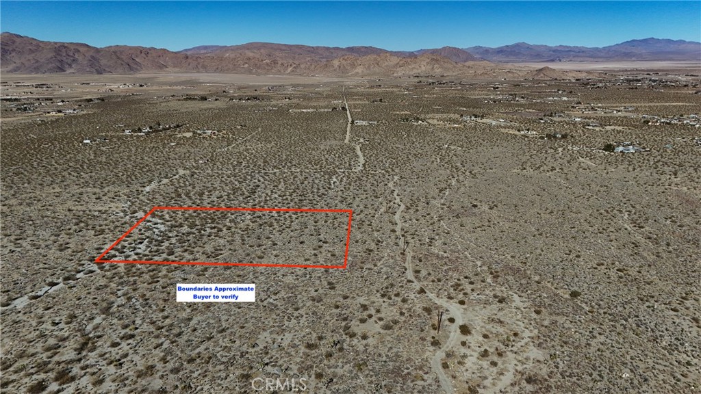 5 acres of land with a view! This property offers peaceful desert living with plenty of space to build your dream home or retreat. Power access is close by, which can sometimes be rare with these elevated rural lots that are close to the railroad tracks. Enjoy stunning mountain views and star-filled nights in beautiful Lucerne Valley. Don’t miss this great opportunity!
This property does not have an address assigned "714 Miller Ranch Rd" is for listing purposes only.
APN# 0451-381-36-0000
Coordinates: 34.404844 / -117.008257