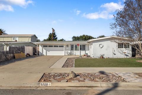 1728 Poinciana Drive El Cajon CA 92021