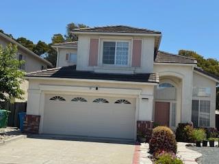 Welcome to this spacious approx.2509 sq ft home located in the heart of Union City. This well-appointed residence features 5 bedrooms, including a ground floor bedroom, 3 full bathrooms, you'll find options such as a shower and tub combination and walk in closet in the master bedroom, along with multiple tubs throughout. The kitchen is a culinary delight, equipped with a gas cooktop, tile countertops, a dishwasher, exhaust fan, hood over range, microwave, refrigerator, and an island, all providing a perfect space for cooking and entertaining. Adjacent to the kitchen, the family room offers a cozy space with fireplace and ceiling fan. Close to parks, transportation, shops. etc. Enjoy the ambiance created by the high ceilings and laminate, tile, and hardwood flooring throughout. The living room boasts a dining area, and the home is equipped with central AC and ceiling fans for comfort. A laundry area with a washer and dryer is included for convenience. This home is situated within the New Haven Unified Elementary School District. Additionally, it offers a 2-car garage with an EV hookup (Level 1, 120 volts), making it ideal for electric vehicle owners.