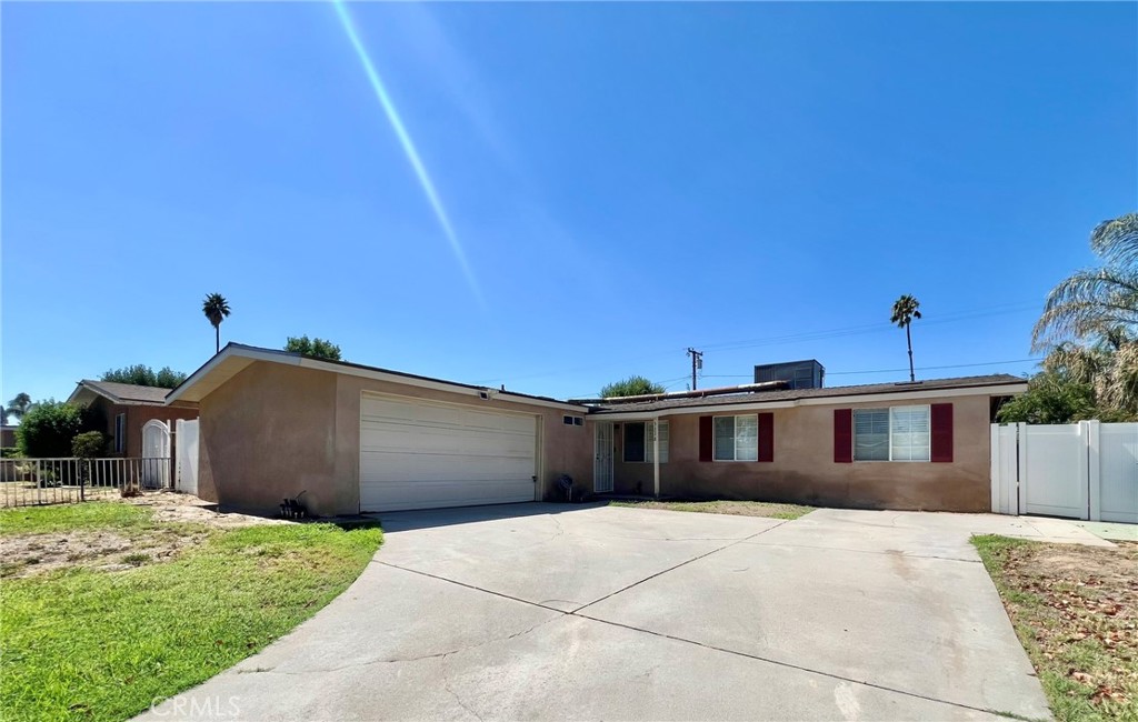 Charming four bed, two bath home near CBU with Event Center views! Located within close walking distance to/from California Baptist University, this spacious four bedroom, two bath home offers comfort, convenience, and modern touches in a well-established neighborhood. Inside, you’ll find a thoughtful layout featuring three bedrooms with a shared full bath, plus a private primary suite with its own ensuite bathroom. The home has been updated with new paint and newer laminate flooring throughout. The kitchen is both functional and inviting, with granite countertops, stainless steel appliances, and warm amber honey cabinetry. A two-car garage provides parking and storage, along with a laundry area complete with washer and dryer. Enjoy outdoor living with a private fenced backyard, perfect for relaxing, playing, or entertaining, plus a spacious front yard on a tree-lined street. Gardener and pest control services are included.
Please note: This is the front house that is available. Both front and rear units are completely separate with no interior shared access; backyards are separated by a fence. Both units share the driveway, with designated parking areas. Utilities for front house will be split at 66% of total utility bills.