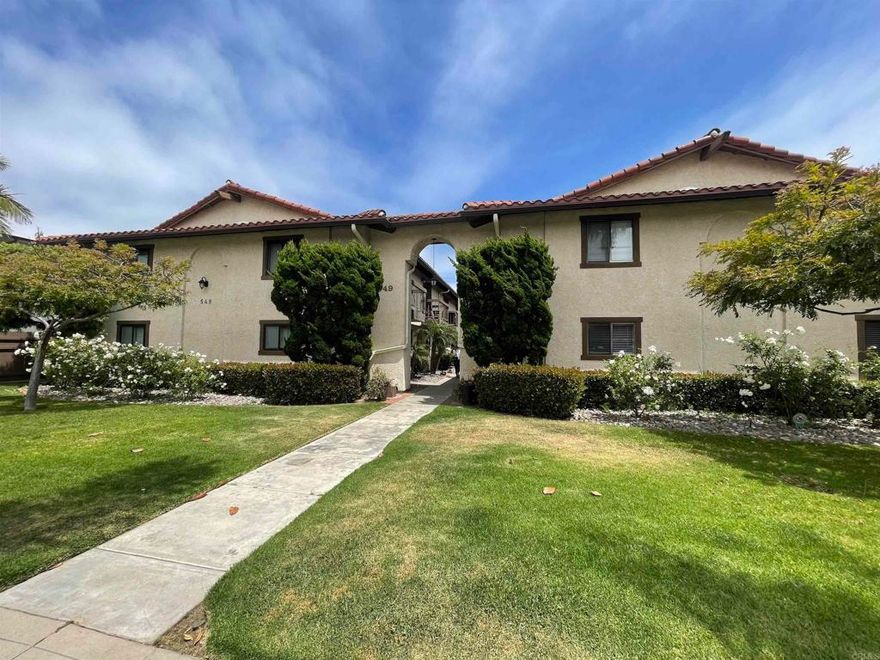 3 bed 2.5 condo right next to the schools in Coronado.  Clean complex. Unit has 2 parking spaces in the alley. Storage closet.  Patio area off living room.  Fireplace is Non operable but can be reinstated if needed.  Unit comes with washer and dryer but is not under warranty.  Tenants pays for SDGE only.  HOA covers trash and water.  No animals are allowed.