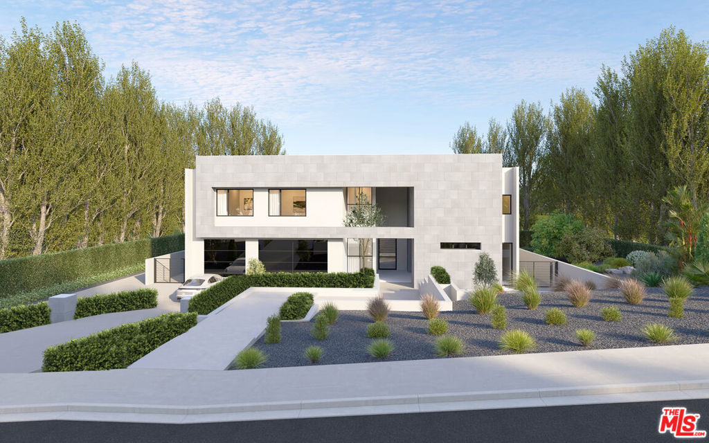 An architectural masterpiece in the making, this ~11,700 sq. ft. modern Brentwood Park estate sits on a sprawling 16,808 sq. ft. lot, delivering the pinnacle of luxury, privacy, and wellness-focused living. Thoughtfully designed with six bedrooms, seven full bathrooms, plus a powder room, elevator and a detached ADU with its own bath, this home will blend modern elegance with cutting-edge design. Beyond its striking contemporary faade, this estate is designed for seamless indoor-outdoor living. The three-car garage features frameless glass doors, complementing the sleek lines of the home. Inside, natural light pours through expansive walls of glass, highlighting an open-concept floor plan with soaring ceilings and effortless flow. A private office or additional bedroom with its own separate entrance provides flexibility for work or guests. Luxury amenities define every space, from the temperature-controlled wine room (condenser for wine room is not included in sale), to the state-of-the-art home theater. The primary suite is a sanctuary of its own, featuring a spa-inspired bath, fireplace, and private terrace. Two additional fireplaces will add warmth and ambiance throughout the residence. Designed for complete wellness, the home boasts a private fitness center with a sauna, cold plunge, and steam room. Outdoors, a resort-style pool and spa create an entertainer's dream, surrounded by lush landscaping for ultimate privacy. This rare and exclusive offering is nearing completion in just a few monthsa once-in-a-lifetime opportunity to own a world-class estate in one of Los Angeles's most prestigious neighborhoods.