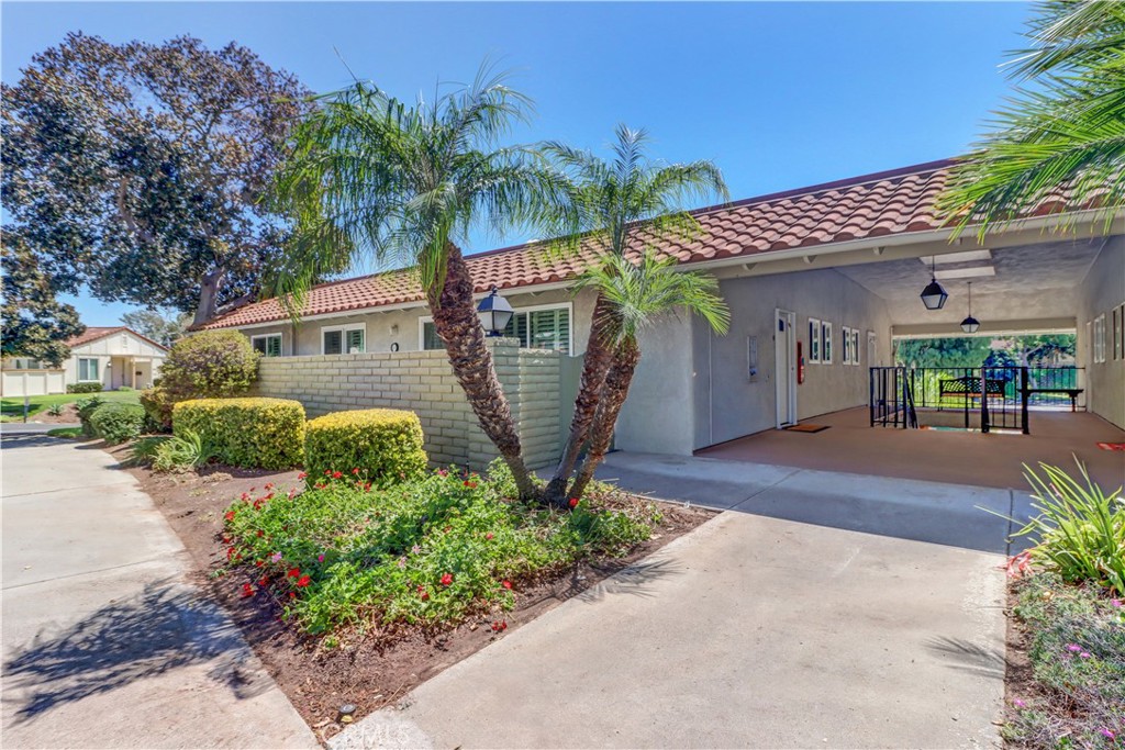 Beautifully remodeled move-in ready Casa Vista Condo (2bd/2ba) with no stairs. As you enter the home, you will notice the spacious living room with solar tubes and access to the patio. The windows and sliding glass doors have been upgraded throughout the home and have wooden shutters for privacy. The kitchen has been remodeled with stainless steel appliances, new cabinets, granite countertops, and recessed lighting. Additional cabinets were built in the dining room providing more storage. The primary suite is generously sized for a king size bed and includes an en-suite bathroom and a walk-in-closet. Both bathrooms have been remodeled with new cabinets, mirrors and a new shower in the master bathroom. Other great features include central air/heating, a stackable washer/dryer, smooth ceilings, no stairs and parking close by. As an option, purchase the home furnished - perfect for your winter or summer home. Located in Laguna Woods, enjoy all the amenities the Village has to offer: 27 holes of golf plus a separate 9-hole walking course, tennis courts, separate pickleball courts, 5 swimming pools, 3 fitness centers, bridge card room, 7 club houses, computer rooms, over 200 clubs to participate in and much more. There is free bus transportation. The unit includes: water, trash, basic cable, landscaping, and exterior building maintenance plus access to all Laguna Woods Village Facilities. You are within 15 minutes of Laguna Beach and extremely close to great shopping and restaurants. Come and see this beautiful home.