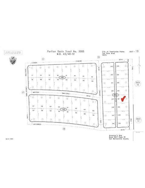 Photo of 0 Utah Trail, 29 Palms, CA 92277 (MLS # SR26202952)