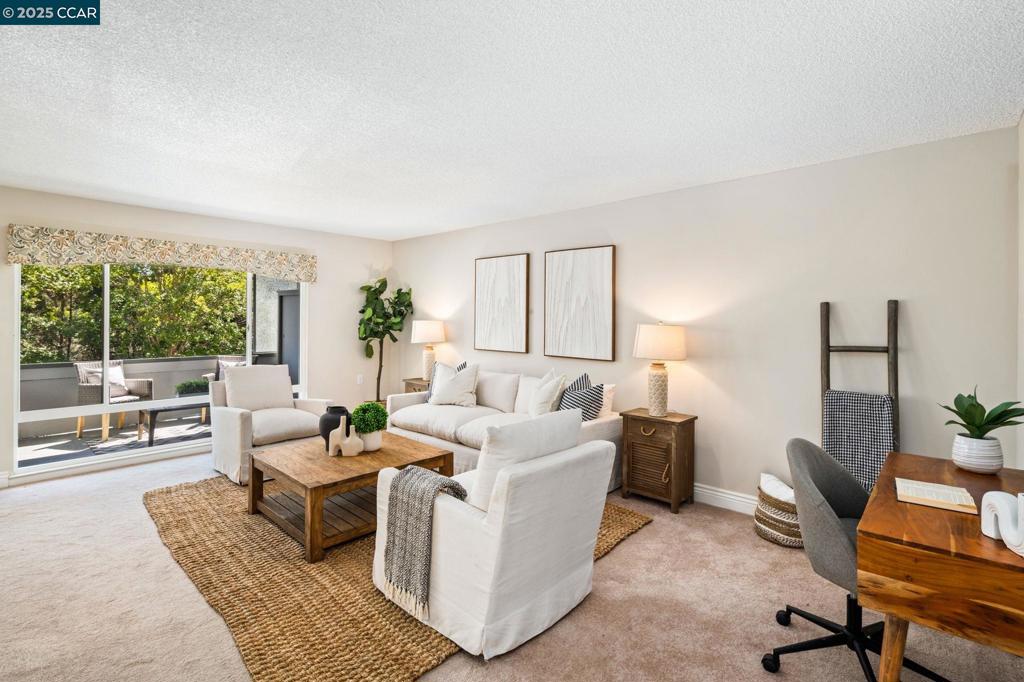 Welcome to this lovely 2-bedroom, 1-bathroom SONOMA model, perfectly situated in the prestigious 55+ community of Walnut Creek. This inviting home features brand-new windows throughout and offers tranquil, picturesque views from both the dining area and sunny deck — perfect for relaxing or entertaining. The bright kitchen and in-unit washer and dryer add everyday convenience, while the included carport with storage and ample guest parking provide practicality for everyday living. Move right in and enjoy Rossmoor’s exceptional lifestyle, with access to two private golf courses, eight tennis courts, pickleball courts, swimming pools, a state-of-the-art fitness center, and a wide variety of social clubs and events. All this is just minutes from the shopping, dining, and entertainment of downtown Walnut Creek and Lafayette — blending comfort, convenience, and community in one of the Bay Area’s most sought-after settings.