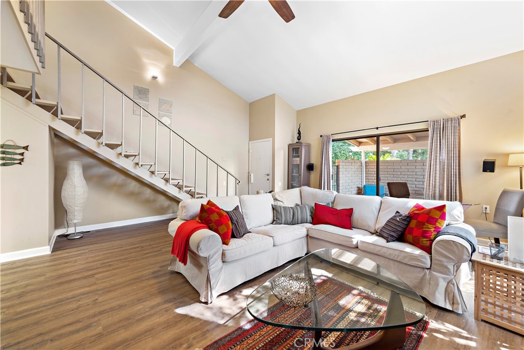 SHORT-TERM FURNISHED RENTAL IN LAGUNA WOODS 55+ COMMUNITY
Why commit to buying when you can lease this beautifully remodeled and furnished home in Laguna Woods Village, an active 55+ community? Ideally located inside Gate 5, this bright and airy two-story residence offers approximately 1,324 square feet of stylish living space. The open-concept design features large tinted windows, soaring ceilings, wood-inspired flooring, and a versatile loft. Enjoy two spacious bedrooms and two upgraded bathrooms with vessel sinks and modern showers. The custom kitchen is a standout, featuring rich, dark-stained cabinetry, granite countertops, a contemporary tile backsplash, stainless steel appliances, and recessed lighting. Additional highlights include a high-end washer and dryer, new split-system air conditioning, and a private patio perfect for outdoor relaxation. Laguna Woods Village offers resort-style amenities including 27 holes of golf, seven clubhouses, five swimming pools, two fitness centers, and over 250 social clubs—all within a guard-gated, park-like setting with mature landscaping and abundant open space.