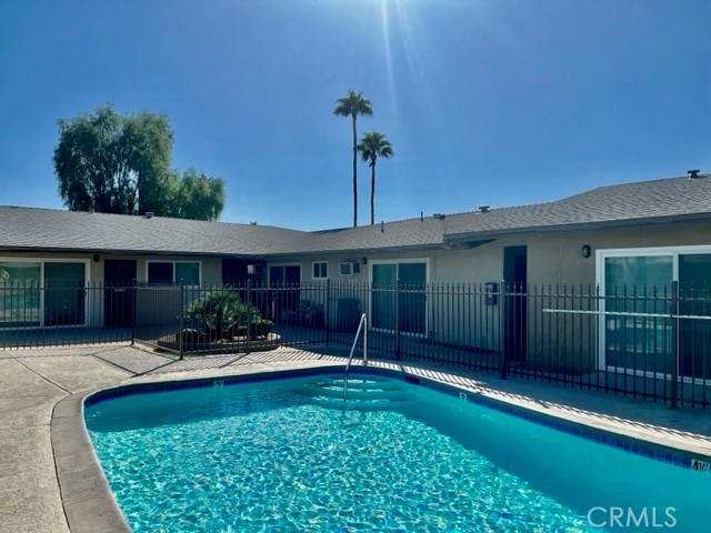 The property is conveniently located across the street from The Margaritaville Resort at Vista Chino and Indian Canyon. The property is also located only a few blocks from several schools, and a park and is within proximity to downtown Palm Springs and all of its amenities.
The property has been renovated both interior and exterior. The renovations include all new exterior painting, exterior foam and stone treatment, all new landscaping, all new lighting, new pool decking, pool furniture, new BBQs in the courtyard, and all new laundry equipment for the laundry rooms.
The unit has been renovated, with new paint, blinds, refrigerator, and stove. There is an assigned parking space—available for 1 year lease or longer - immediate move-in.