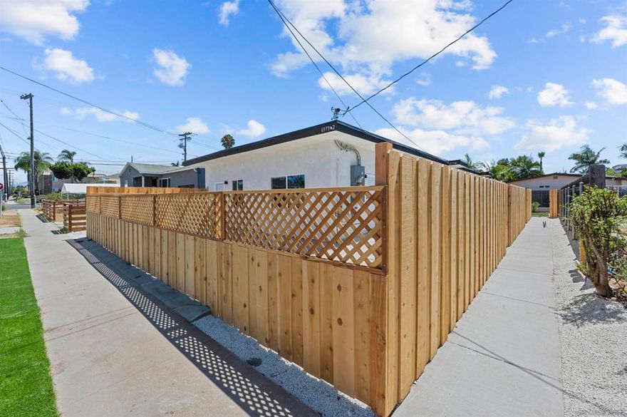 Turnkey 3-Unit Investment Property in the Heart of San Diego. Looking for a multi-family house hack opportunity, this is it!  Step into a fully remodeled, income-generating opportunity in San Diego! This beautifully updated triplex is perfect for a 1031 exchange buyer ready to upgrade from single-family to multi-unit ownership. Renovated in 2024—including the fully permitted third unit (ADU)—this property is move-in ready and built for long-term returns.  Each of the three units offers modern comforts with A/C, in-unit laundry, and private yard space—ideal for attracting quality tenants. Centrally located just minutes from the 8, 125, and 15 freeways, it offers easy access to all corners of the city, maximizing appeal to a wide renter pool.  Whether you're an investor looking to expand your portfolio or a house hacker seeking strong cash flow, this one checks all the boxes. Don't miss your chance to own a turnkey property in one of San Diego’s most desirable rental markets!