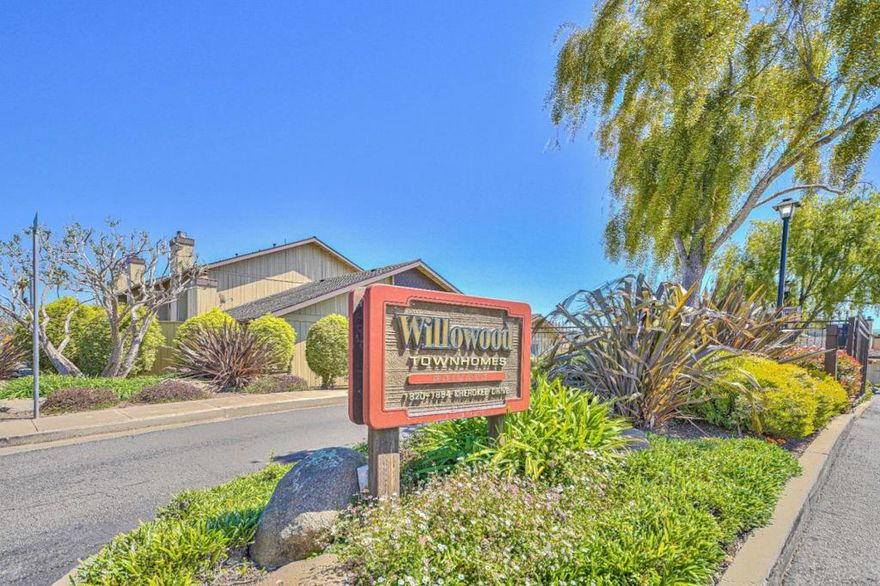 This centrally located 1,621 sq ft, 3-bedroom/2.5-bath townhome comes with the privacy and security of a gated community. This home features a custom-designed kitchen with updated stainless steel appliances, custom cabinets, and counters. The endless counters and massive breakfast bar/counter/island are perfect for any culinary enthusiast. The oversized living room is accented by recessed lighting and a cozy wood-burning fireplace, ideal for kicking back and relaxing. The primary bedroom suite comes with an oversized walk-in closet and an updated bathroom with a custom tile shower and a quartz vanity top with dual sinks.  Other amenities include an inside laundry area conveniently located on the upper floor, luxury vinyl plank flooring, recessed lighting, plantation shutters, a 2-car garage, an interior private courtyard with two convenient storage closets, and much more. This townhome is conveniently located near all North Salinas shops and restaurants, with easy access to Highway 101.