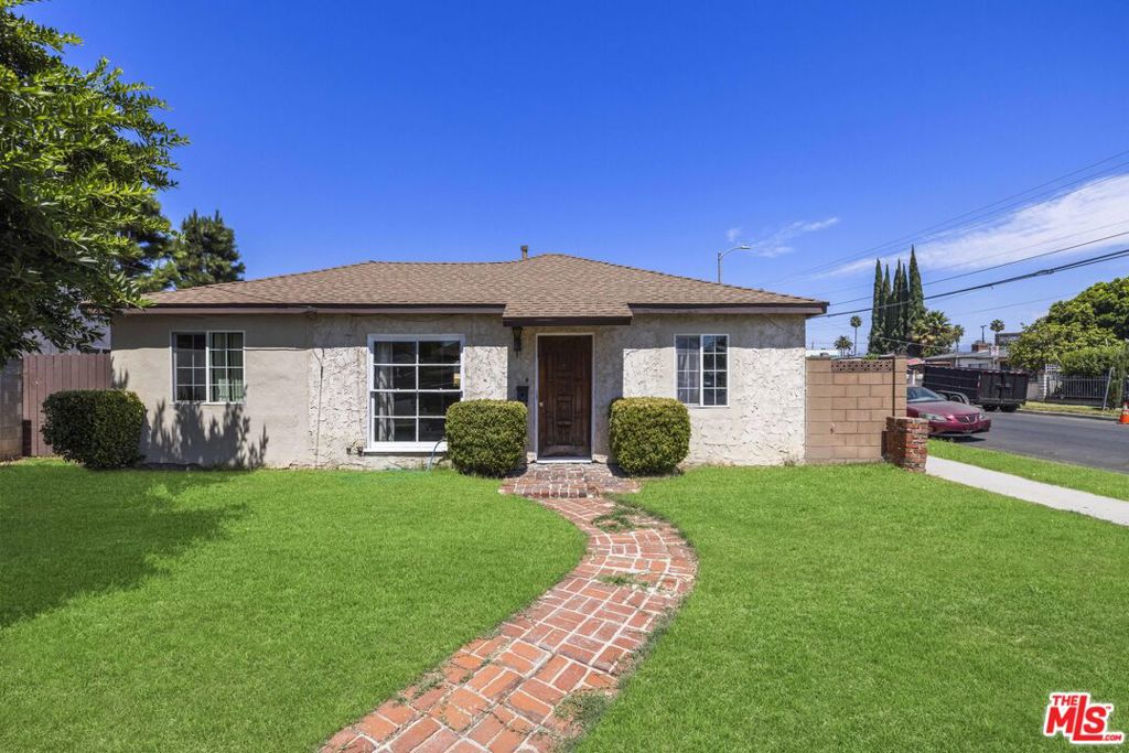 Amazing fixer opportunity in a great location in Canoga Park! Featuring 3 beds, 1 bath, ~1,322SF of living space, 5,032SF corner lot (public records), carport, and a great back yard. The bones, the layout and the potential of this charming house will leave you speechless! Come and see the possibilities this property could hold for you.