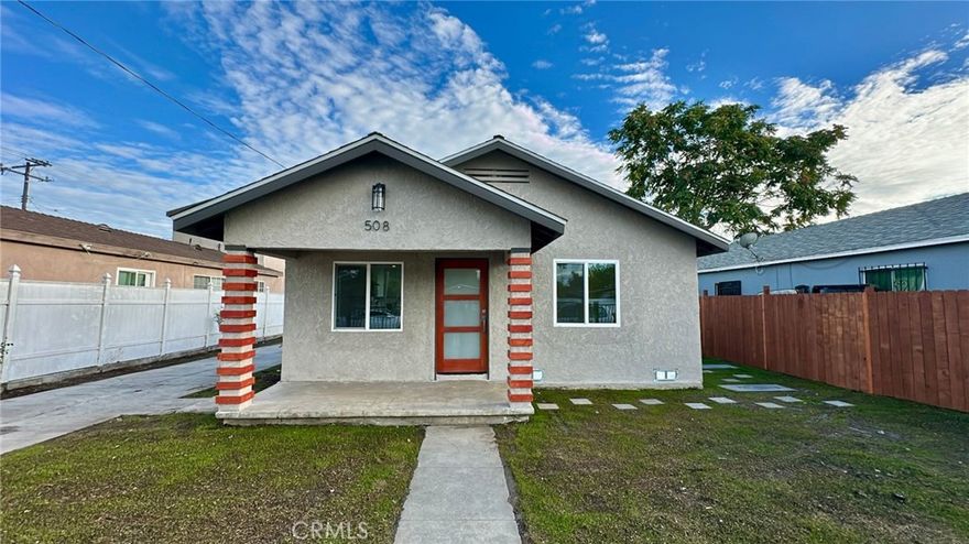 Welcome to this beautifully remodeled single-family home, offers the perfect blend of modern amenities and classic charm. With 3 bedrooms, 2 bathrooms, a large backyard, this property is the epitome of comfort and convenience. Step into a spacious and well-designed living space featuring laminate floors for easy maintenance. The sleek and stylish bathroom features modern fixtures and finishes, ensuring a comfortable daily routine. The heart of this home is the stunning kitchen, equipped with beautiful quartz countertops, a contemporary backsplash, It's a chef's delight, perfect for preparing gourmet meals or hosting gatherings effortlessly. Enjoy outdoor living at its finest in your generously-sized backyard with ample room for gardening, playtime, and entertaining. Create your own outdoor haven and watch it come to life in this remarkable space. Keep your vehicle secure and sheltered in the private driveway, offering both convenience and protection. With new landscaping adding to the home's curb appeal, this home offers a tranquil retreat away from the hustle and bustle of city life while still being conveniently close to all essential amenities such as schools, parks, shopping centers, and dining options. This remodeled single-family home is a rare find, offering modern comfort in a classic setting. Don't miss the opportunity to make this your forever home. Schedule a showing today and let your dreams of homeownership come true!