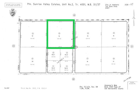 Photo of 0 Cactus Road, Adelanto, CA 92301 (MLS # PW25195005)