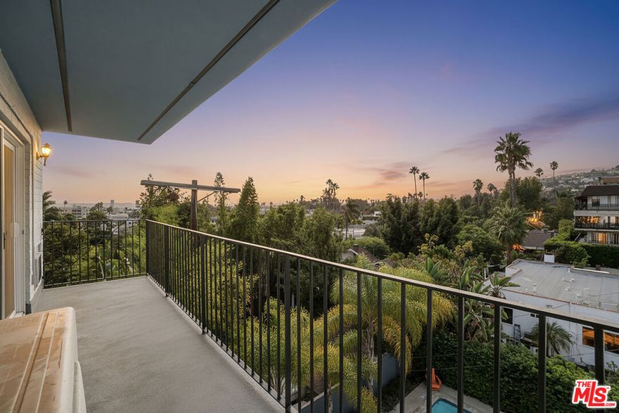 LOCATION * LIFESTYLE * VIEWS - All in One!                                                                                                               For the first time in nearly three decades, this stylish 3-bedroom, 2-bath condo (1,821 sq ft) at 7560 Hollywood Blvd hits the market  a rare chance to own a true slice of Hollywood.                                        Tucked between Runyon Canyon, West Hollywood, and the Sunset Strip, this home nails that iconic Hollywood Hills vibe  think effortless energy, mid-century charm, and sweeping views.Step inside to a bright open floor plan featuring rich parquet wood floors, remodeled bathrooms with marble tile, and a modernized kitchen with high-quality cabinetry and sleek finishes. Two expansive balconies invite you to enjoy beautiful city and neighborhood views, creating the perfect indoor-outdoor flow.With Runyon Canyon hiking trails, Wattles Gardens, Sunset Boulevard restaurants, and Hollywood nightlife just moments away, this home offers the perfect balance of location, lifestyle, and views  all in one!