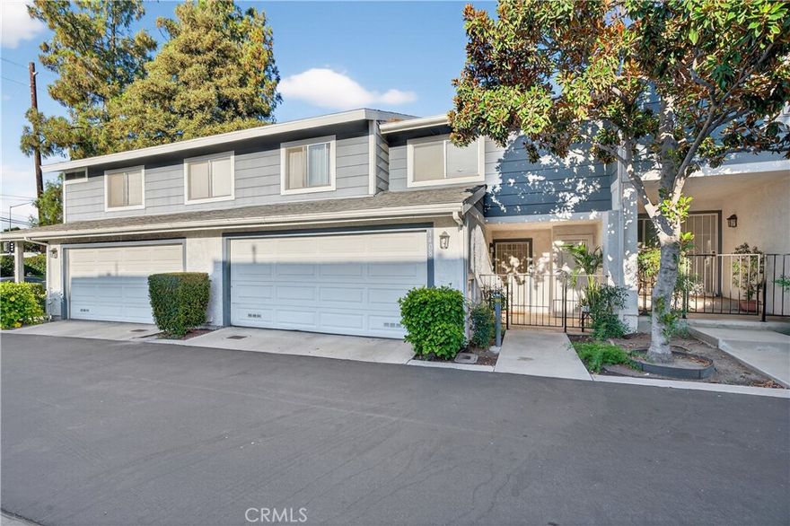 Step into this inviting West Covina townhome and immediately feel the warmth of vaulted ceilings and natural light flooding the open living and dining areas. The kitchen is thoughtfully designed for everyday living, while the convenient in-unit washer and dryer add ease to your routine. Upstairs, two spacious bedrooms each feature their own private bathroom, offering comfort and privacy. A guest half bath is located on the main floor for convenience. Outside, unwind in your private backyard patio or take advantage of the community’s resort-style amenities, including a sparkling pool and relaxing spa. All of this is set within a secure gated community just minutes from shops and dining.