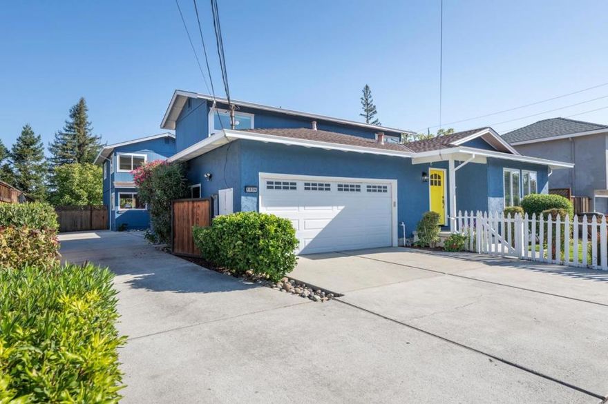 Updated property on ONE 8,128 SQFT LOT combines comfort, flexibility, and space in the heart of Redwood City! Perfect for multi-generational living or hosting extended family, this rare property offers two bright, modern residences under one address. Each 3-bed, 2-bath home features a 2-car garage with interior access, private outdoor space, and in-unit laundry. Thoughtfully designed for privacy and everyday comfort, both residences enjoy open layouts, stylish finishes, and seamless indoor-outdoor flow. Relax, entertain, or garden in your own yard, then explore nearby Red Morton Park, Roosevelt Plaza, Woodside Plaza, and vibrant downtown Redwood City with its dining, shops, and Caltrain access. Centrally located with easy access to major commute routes and just 20 minutes to SFO, this unique opportunity offers the perfect blend of lifestyle, space, and convenience  ALL on ONE Spacious Lot. Whether youre looking to live in one home and rent the other, create a dedicated guest or office suite, or expand your investment portfolio, this property delivers exceptional flexibility and income potential in one of the Peninsulas most dynamic and high-demand neighborhoods!