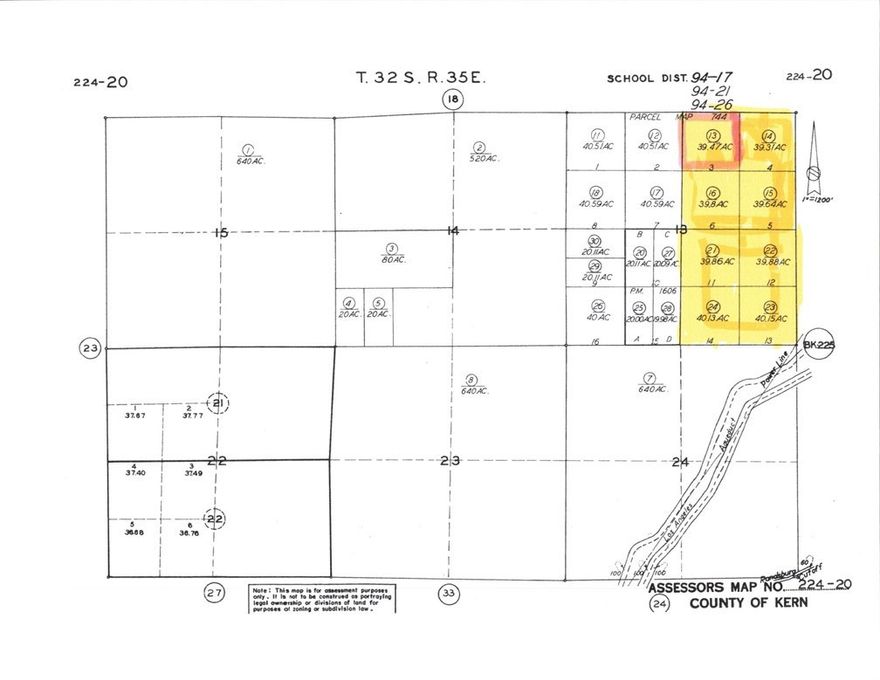 39.47 ACRES OF GREAT LAND FOR A RANCH OR JUST A WEEKEND OUT WITH THE FAMILTY A TOTAL OF 8 PARCELS HERE FOR SALE FOR A TOTAL OF ABLOUT 320 ACRES EACH PARCEL IS ABOUT 40 ACRES EACH BUYER AND BUYERS AGENT TO SATIFY ALL ASPECTS OF THIS PROPERTY AND OR PROPERTIES. DONT MISS OUT ON ALL THIS LAND ...  ..  LATITUDE 35.151824  ...   LONGITUDE -118-172996