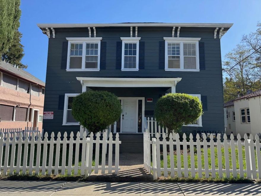 This is where Modern Comfort Meets Historic Charm in the Heart of San Jose! Step into this stunning 1-bedroom, 1-bath residence offering over 550 sqft of beautifully renovated living space in a fully restored historic building. With soaring 11-ft ceilings and abundant natural light, this home feels open, bright, and full of life. The brand-new kitchen is a chefs dream, featuring elegant granite countertops, sleek shaker cabinets, a full suite of stainless steel appliances includes a cooktop, oven, microwave, dishwasher, and refrigerator. The cozy eat-in dining area is perfect for casual meals or entertaining guests. Enjoy year-round comfort with central air conditioning and heating, while durable laminate flooring adds a touch of modern style. The spacious family room, bathed in sunlight, offers the perfect spot to relax or work from home. A new bathroom w/ full bathtub, vanity set with stainless faucets completes this inviting space. Additional highlights include in-unit washer and dryer, ample parking, and an unbeatable location just minutes from BART,Guadalupe Park, SJ State University, and the vibrant North Downtown district. This convenience and charm residence delivers the perfect blend of style, comfort, and city living.