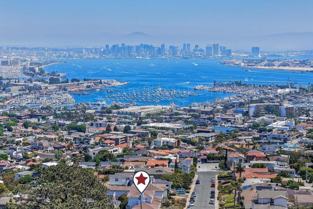 ***Point Loma*Roseville***Turn Key 4BR 3 BA ***2,455 Sq Ft***5,802(97x55) Flat Level Corner Usable Lot With 152 Ft Of Frontage Overlooking The San Diego Bay***Zero Never Ending Expensive Annoying HOA Fees***New HVAC To Keep You Cool In Summer, Warm During The Winter Months***Gourmet Kitchen With San Diego Bay Views , Double Oven, Bosch Dishwasher*** Exquisite Quartz Counter Tops* Large Island For Meal Preparation Or Causal Dining***Whole Home Water Filtration System***New Plantation Shutters Throughout***Master Suite Retreat With Sweeping San Diego Bay / Harbor Coastline Views***En-Suite Bathroom, Custom Tile, Double Vanity, Oversized Soaking Bathtub & Spa Like Shower***Wine Fridge & Wet Bar***Mature Lemon & Fruit Trees***Plenty of Space and Room To Garden*** $20, Twelve Minutes To The Airport Without Having To Get On A Freeway***Quaint Shops, Restaurants, San Diego Yacht Club, All Just Five Minutes From Your Front Door***