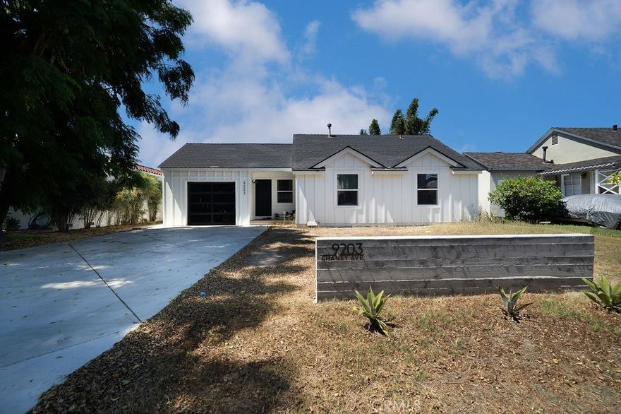 Brilliant Multigenerational-Friendly Property with Investment Advantages and Stylish! Nestled in an extremely desirable Northeast Downey neighborhood just minutes from major freeways, shopping, and restaurants, this two-home (2,068 sq. ft.) property affords an exceptional opportunity for shrewd investors and sharp homebuyers. Perfectly landscaped for easy maintenance, the curb appeal continues to overflow with beautiful board and batten siding, newly-poured concrete driveway, and a sleek glass and metal garage door. Fashioned to evoke modern farmhouse vibes, the main 3Bed/2Bath residence mesmerizes with gorgeous floors, crisp neutral paint hues, high-end porcelain finishes, ample natural light, an openly flowing layout, and a sizeable living room. Experiment with your culinary creativity in the upgraded gourmet kitchen, which has BRAND-NEW stainless-steel appliances, European-inspired cabinetry, gas stove, recessed lighting, and an adjoining dining area. Each bedroom is abundantly sized for both form and function, while the primary bedroom also has an attached end suite with premium finishes and an upscale aesthetic. Recently built in 2024, the rear 3Bed/2Bath home impresses even the most discerning homebuyers and/or investors. Bursting with coastal charm, the captivating abode welcomes with a classic stucco exterior, trendy black-framed windows, and a covered entrance. Sundrenched and immaculately neat, the interior boasts low-E windows, attractive flooring, multizone climate control, an organically flowing floorplan, full gourmet kitchen with stainless-steel appliances, three generously-sized bedrooms, two full bathrooms, and a lovely living area for entertaining. Additional considerations include an attached garage, laundry hookups in both homes, tons of cashflow opportunity, spacious 7,907 sq. ft. lot, close to entertainment, schools, medical facilities, and so much more! Start living the good life in one of Downey’s most coveted locations. SCHEDULE YOUR PRIVATE TOUR TODAY!