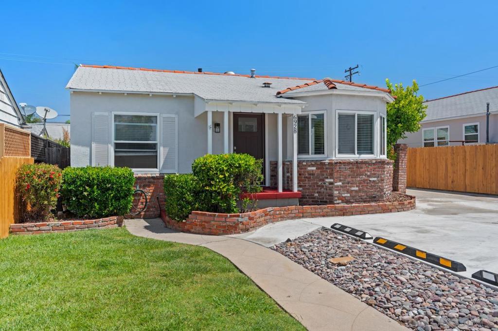 Pristine Triplex with Vacancies – Ideal Investment or Owner-Occupied Opportunity! Located in the desirable Rolando Village, this fully upgraded triplex sits on a 7,734 sq. ft. lot offering three detached homes with no shared spaces. All feel like single-family residences. Each unit has private entrances, parking, outdoor spaces, in unit laundry, and separate utilities (100-amp electric meters). Key Features: *Fully upgraded with new kitchens, bathrooms, HVAC mini-splits, and dual-pane windows. *Each unit has new flooring, new or tankless water heaters, and enhanced insulation. *Additional 100 sq. ft. garage-like sheds for storage or workspaces for front and back houses. Units: *Front House (1,231 sq. ft.): 3-bed, 2-bath, original hardwood floors, bay windows, and private front/back yards with 2 side-by-side parking spaces. *Back House (704 sq. ft.): 2-bed, 1-bath, with a private yard and alley access, 2 tandem parking spaces. *Middle Unit (573 sq. ft.): 1-bed, 1-bath, 2 private patios, 2 tandem parking spaces. *Front and Middle Units are tenant occupied with combined monthly income of $5,550. *Back House is vacant. It has been thoroughly painted inside, new carpet in bedrooms and sparkling clean throughout - ready to occupy. Prime Location: Zoned RM-1-1 in a Transit Priority Area, 1.3 miles from SDSU, and minutes to I-8 and the 70th Street Trolley. Perfect for investors or live-in owners looking to capitalize on San Diego’s booming rental market. All appliances included.