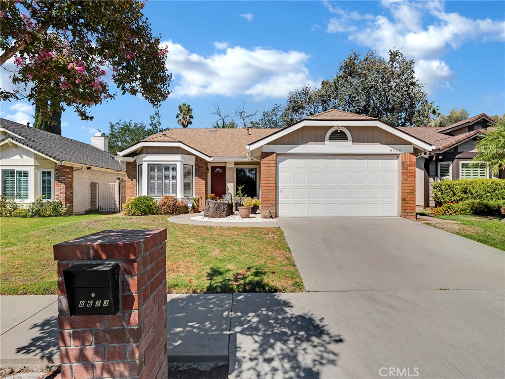 Welcome to this inviting single-story home, centrally located. Close to West Hills, Woodland Hills and Warner Center. Offering nearly 1,600 sq. ft. of comfortable living space, this 3-bedroom, 2-bath residence is designed for both ease and enjoyment. The open floor plan features vaulted ceilings in the living room, family room and primary suite. The kitchen opens to the family room with soaring ceilings and includes a breakfast bar with seating and a breakfast nook. A large sliding glass door seamlessly connects the indoor living space to the outdoor patio and grassy yard, making it perfect for entertaining or simply relaxing at home. Primary suite is generous in size, lots of closets and also soaring ceilings, ensuite updated bathroom with dual sinks and fantastic large shower. Brand New Roof and newer A/C, Additional 2 bedrooms have ample storage and closet. 2 car attached garage also with lots of storage.
Sitting on a manageable 5,300 sq. ft. lot, this property provides the perfect balance of outdoor space with low maintenance. Conveniently located near shopping, dining, and schools, this home is a wonderful opportunity to enjoy comfortable living in a great neighborhood.