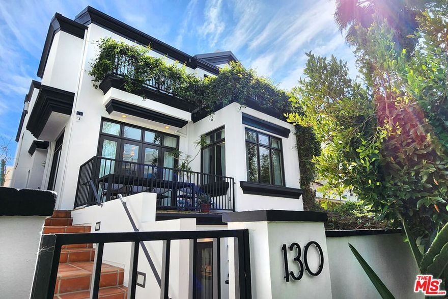 Exceptional Mediterranean retreat in the exclusive Silver Strand area of Marina Del Rey. This fully furnished, turnkey single-family residence spans approximately 4,197 sq ft on a 2,879 sq ft lot and features 6 bedrooms and 5 baths (4 full + 1 half).Upon entry you are greeted by a sun-filled, step-down living room with 11+ ft ceilings, oversized windows and a centrally-located fireplace. French doors lead to a large terracotta-tiled balcony overlooking the patio and manicured gardens of Reef Mall. The formal dining room flows seamlessly into a chef's kitchen (featuring a Sub-Zero refrigerator) opening to an expansive den/family room equipped with a fireplace and wet bar.The upper level includes two well-proportioned side-by-side bedrooms sharing a windowed bath plus an expansive master suite complete with pitched beamed ceilings, its own fireplace, front-facing balcony, dual baths and generous walk-in closets. At the topmost level, a serene rooftop offers open-sky and mountain views  an ideal setting for lounging or entertaining.The ground level features a 4th bedroom/office/maids-room with full bath, a second kitchen, laundry room, direct garage access (3-car garage listed) and a finished recreation room with fireplace opening to the front patio.Just steps to the Grand Canal esplanade and one of Los Angeles' most pristine beaches, this rare beach-side availability offers unparalleled location and lifestyle. Lease term is negotiable, with both short-term and long-term options available.