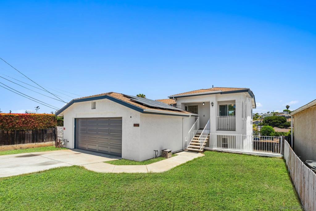 This is the first time this beautiful, bright home has been on the market in over 25 years. Recently updated, it has been painted inside and out, features durable quartz countertops in the kitchen, a new garage door, a large backyard, and solar panels. Located near schools, shopping centers, freeways and less than 20 minutes to downtown San Diego, this location is the perfect place to call home.