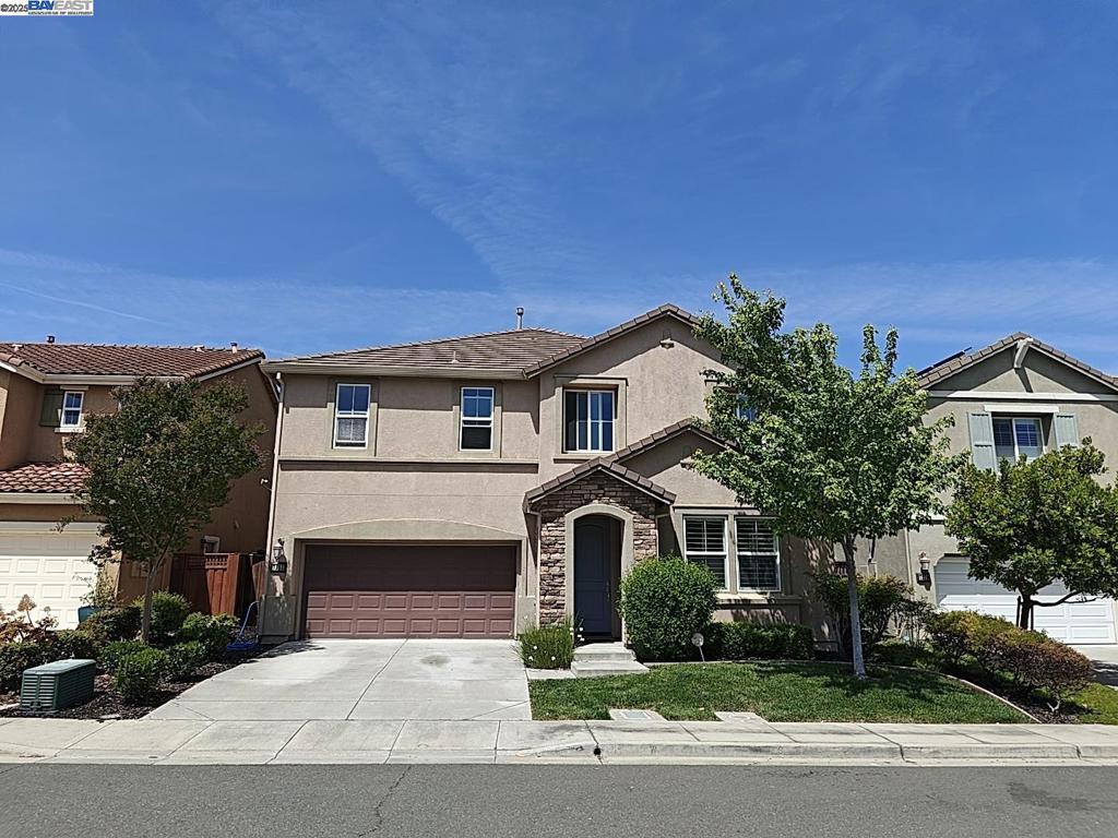 Don't miss this! This beautifully maintained 4-bedroom, 3-bath home offers modern comfort and timeless elegance across a spacious floor plan with high quality shutter blinds throughout. Powered by 12 full solar panels owned. Nestled on a peaceful street, this two-story residence features soaring ceilings, abundant natural light, and tasteful upgrades throughout. The open-concept kitchen boasts granite countertops, stainless steel appliances, and a large island—perfect for entertaining. Upstairs, the generous primary suite includes a walk-in closet and a luxurious in-suite bath with dual vanities, soaking tub, and separate shower. Additional bedrooms offer flexibility for home offices or guest rooms. Step outside to a private backyard oasis with low-maintenance landscaping and space ideal for relaxing or summer BBQs. Located minutes from parks, shopping, dining, and commuter routes, this home blends suburban tranquility with urban convenience. Don’t miss your chance to own this move-in ready gem in one of Vallejo’s most sought-after neighborhoods!