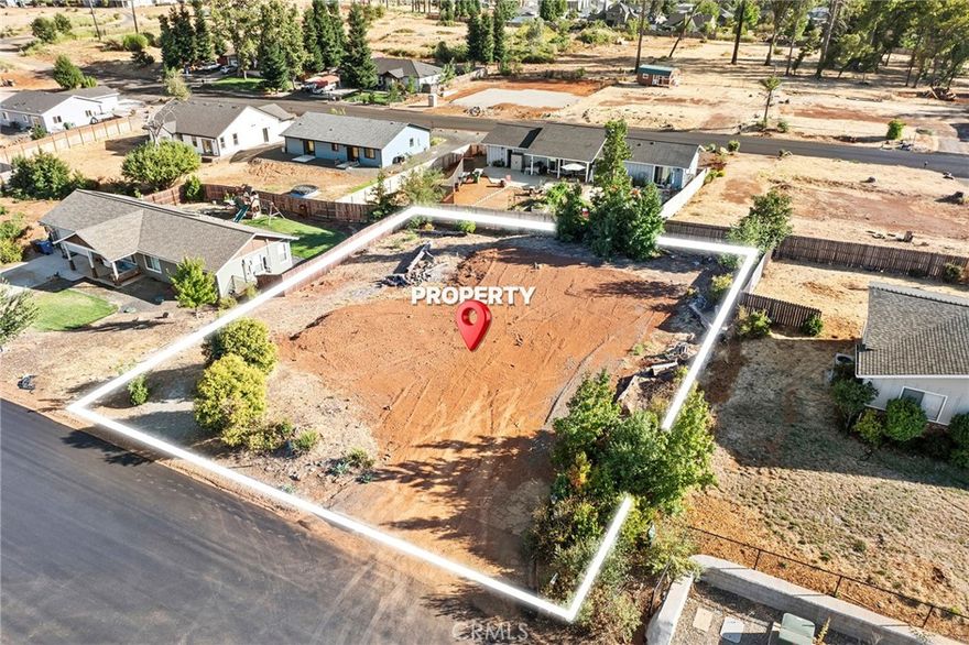 Welcome to 1868 Norwood! Located on the desirable east side of Paradise, this property sits on a street that has been beautifully rebuilt with primarily stick-built homes, newly paved roads, and a warm neighborhood feel. Don’t miss your chance to be part of this thriving community! The lot features several mature trees that provide natural beauty and shade, and the pad has been graded out, making the building process that much easier. Conveniently situated, you’ll find Paradise Ridge Elementary just up the road and Lime Saddle Marina just down the way for endless summer fun on the water. Commuters will appreciate the easy access to Oroville, Chico, and anywhere you need to go in town. This property also comes with an active PID water meter, saving you time and money as you start building your dream home. With surrounding homes already established, you’ll be moving into a welcoming neighborhood where pride of ownership shines. If you’re ready to make Paradise your home, this is the perfect spot to build your future.