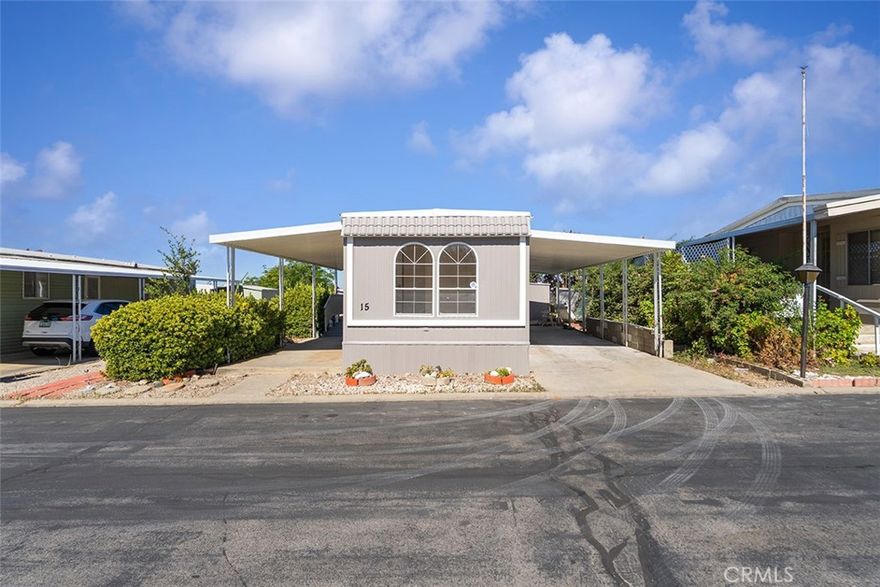 Beautifully Renovated Manufactured Home in 55+ Community – Yucaipa, CA.
Welcome to this stunning, fully renovated manufactured home, offering the perfect blend of comfort and modern design. Flooded with natural light, this home boasts brand-new flooring throughout and fresh interior and exterior paint. The completely updated kitchen and bathrooms showcase the latest in contemporary style, featuring high-quality finishes and thoughtful design touches.
Enjoy the peace of mind that comes with a move-in-ready home. Located in a desirable 55+ community in Yucaipa, this property offers both comfort and charm.
Don’t miss the opportunity to make this gorgeous home yours!