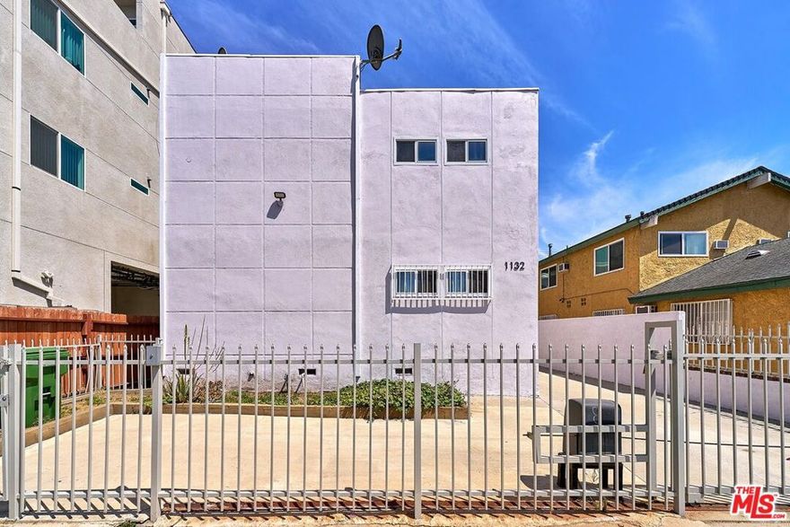 We present a well-maintained fourplex investment opportunity ideally located in prime Koreatown, one of Los Angeles' most dynamic and high-demand neighborhoods. With a solid 4.19% CAP rate and a GRM of 15.63, this asset offers stable income and long-term growth potential. The unit mix includes one (3bd+2ba), one (2bd+2ba+den), one (2bd+1ba) and one (1bd+1ba). Two units have been thoughtfully refreshed and are now occupied by new tenants. The building features fresh exterior paint, separate gas and electric meters, washer and dryer hookups in each unit, and 5 covered car parking spaces. One unit is vacant and other units are fully occupied by reliable tenants. This is a rare opportunity to acquire a well-performing, low-maintenance asset in one of LA's most resilient and accessible submarkets in addition to proximity to major transit lines, markets, shopping, and dining supports strong rental demand and low vacancy.