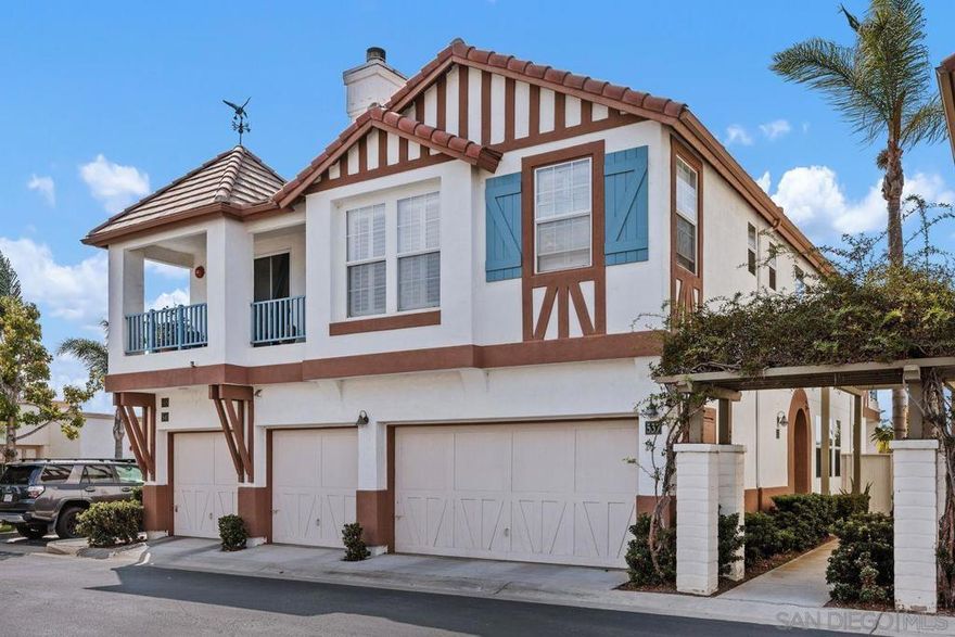 Experience coastal living at its finest in this beautifully appointed three-bedroom, two-and-a-half-bath condo offering ocean and  panoramic views. The open-concept living space features large windows that fill the home with natural light, a modern kitchen with premium appliances, and a spacious dining and living perfect for enjoying those California sunsets. The primary suite boasts a en-suite bath and balcony with ocean views, while the additional bedrooms provide ample space for guests or a home office. Additional highlights include laundry in the garage, community pool, community dog park, Jacuzzi, community BBQ area and an attached 2 cars garage. Located just minutes from beaches, shops, and dining, this home combines comfort, style, and the best of coastal convenience.