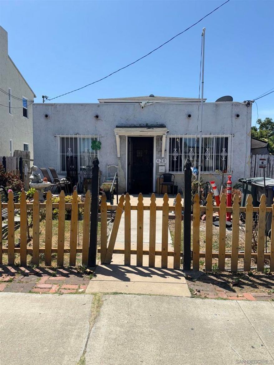 Probate sale. Calling all CASH BUYERS and PROFESSIONAL EXPERIENCED INVESTORS ONLY. Located in a growth area with strong comps, this COMPLETE TEAR DOWN is ready for its next chapter. Prime Location! Near some of the area’s best restaurants, popular big-box retailers, and just minutes from both the I-5 and I-805 freeways. Whether you're looking for your next flip or a long-term hold, the upside here is undeniable. Property needs a ton of work, but the potential return makes it worth the effort. Solid footprint, great lot, and a chance to bring your vision to life. Buyer must be willing to accept property with current occupants who are heirs of the probate.