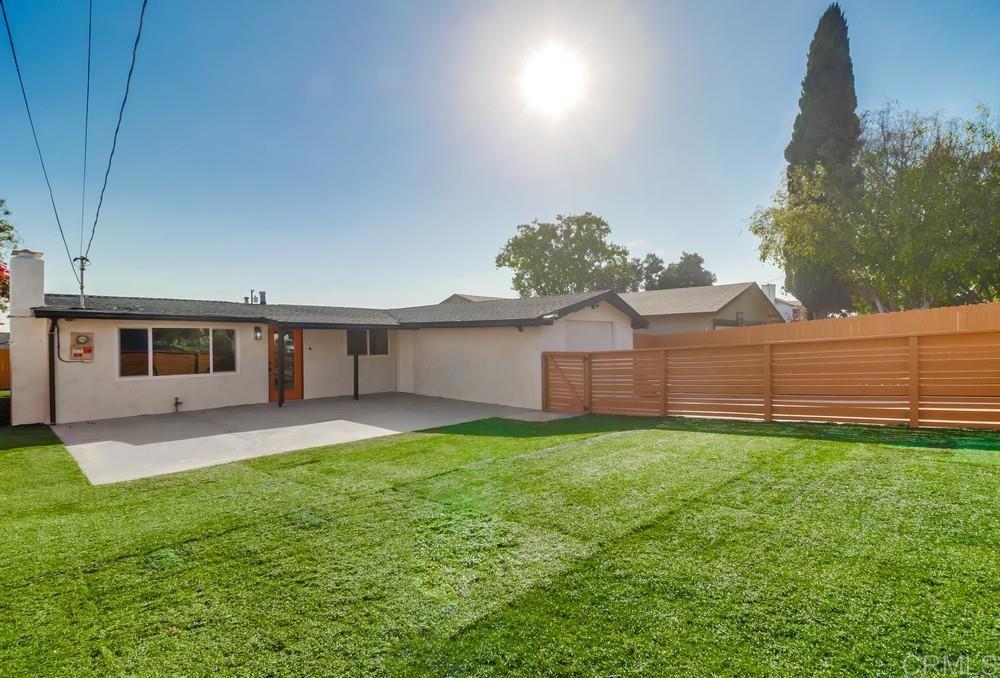 Welcome to this charming 3-bedroom, 1-bathroom home nestled in the heart of Spring Valley. This beautifully maintained property boasts a blend of comfort and convenience. Step inside to find an open, inviting floor plan with updated fixtures and a cozy living area with a fireplace perfect for entertaining. The kitchen features modern cabinets, quartz countertops, stainless steel appliances, and modern fixtures. Outside, enjoy a private backyard oasis with artificial grass great for kids to run around, a patio area for outdoor dining. Conveniently located near local schools, parks, shopping, and dining options, this home offers the perfect blend of suburban tranquility and easy access to city amenities. Don’t miss this opportunity to make this your new home!