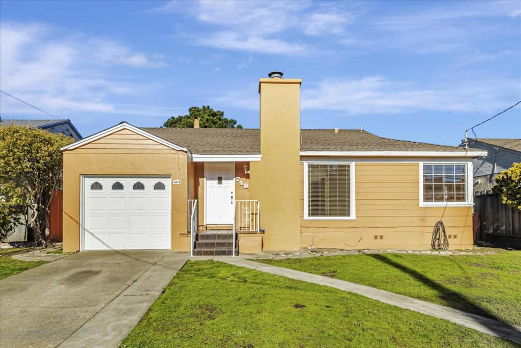 Welcome to 748 87th St, a charming and thoughtfully updated 3-bedroom home that combines convenience with a comfortable, inviting atmosphere. Nestled in the Broadmoor Village Neighborhood, just a short drive to San Francisco or The Peninsula, this home offers easy access to everything you need. The updated living space includes fresh paint, updated floors, and new light fixtures that create a warm and welcoming feel. The kitchen includes custom cabinets, updated countertops, a bright bay window, and a full suite of kitchen appliances, including a large-capacity 4-door refrigerator, gas stove, built-in micro, and dishwasher. Situated near everyday essentials, schools, and popular destinations like Westlake Shopping Center, Trader Joe's, Safeway, Starbucks, Target, In-&-Out Burger, movie theater, and Highway 280. With its thoughtful updates and excellent location, 748 87th St is perfect for anyone looking for a cozy and comfortable place to call home.