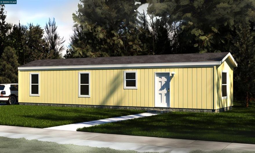 3777 Willow Pass Rd #30 is a state of the art 2025 Manufactured Home that has been beautifully constructed with the finest finishes, Appliances, and Amenities. If you've ever considered making the transition from a single-family home or Condo to upscale Manufactured Home living, this home will make that decision a "no brainer". This is a wide-open floor plan with vaulted ceilings, taped & textured drywall, baseboards & moldings. Everything here is brand new including the Quartz Counter tops in the Island Kitchen, Breakfast Bar & Bathrooms, the wide-planked water-proof Laminate flooring, the Whirlpool Stainless Steel Appliance Package & the HVAC. The Kitchen / Family Room combo in this home was designed and built for large family gatherings & entertainment. Please keep in mind that this MH is quite spacious & you will be very comfortable in this 3 Bed/2 Bath home. The bedrooms & baths are good sized with an ultra modern design. You will be absolutely blown away by this wide open +/- 1,000 Sq. Ft dwelling that is situated on a lot with privacy in Crestview Mobile Village. This new MH represents the ultimate in MH living . Come see what the possibilities truly are and enjoy the good life at Crestview. Space Rent of $811 monthly is considered to be very inexpensive for CC County. Fireplaces: NO