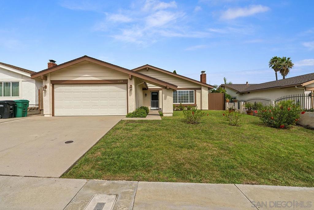 Welcome to 11394 Pegasus in Mira Mesa! This 4-bedroom home is move-in ready with a freshly painted interior and timeless details throughout. The living room features a charming red brick fireplace and warm wood floors that flow into the main living spaces. The kitchen is equipped with stainless steel appliances, offering both style and function. A spacious indoor laundry room and an attached garage add everyday convenience. Step outside to enjoy a nicely sized backyard, perfect for gardening, entertaining, or just relaxing in the sunshine. With plenty of room to grow and a central Mira Mesa location close to parks, shopping, and schools, this home is a great opportunity to settle into one of San Diego’s most convenient neighborhoods.
