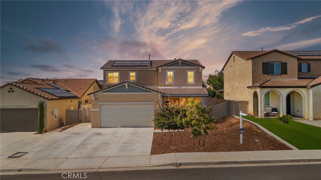 Practically new 2-story home in a gated Beaumont community with HOA pool and play area. Features 3 bedrooms, 2.25 bathrooms, and 1,722 sq. ft. of living space on a 7,405 sq. ft. lot. Open floorplan with high ceilings, recessed lighting, and granite kitchen counters. Upstairs laundry. Backyard with grass and gazebo, plus low-maintenance front yard. Interior includes carpet and vinyl flooring, panel/sliding doors, and double-pane windows. No common walls. Refrigerator, washer, and dryer excluded. Conveniently located near I-10, shopping, dining, and parks.