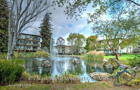Spacious, quiet, top-floor home in a quiet location with plenty of natural light. Overlooks the serene, picturesque courtyard. The resort-like Woodlake community boasts numerous amenities including large pool, tennis courts, gym, putting green, clubhouse, gentle walkways, and easy 3-minute walk to neighborhood shopping such as Safeway, CVS, Starbucks, Subway, Totoro ramen restaurant, Elite Nails, Chevron gas station, dry cleaner, hair stylist, and more. Reserved garage parking, dual-pane windows. Convenient laundry room on the same floor. Southern exposure. Nearby attractions include Coyote Point regional recreation area. Bicycle the nearby San Francisco Bay Trail. Easy access to Hwy 92, 101, 280, 380, and Caltrain. The charming downtowns of Burlingame and San Mateo are minutes away. Bicycle to Facebook. Just 10-minute drive to San Francisco International Airport. Owner pays water, trash, and HOA dues. Tenant pays electricity (~$30/month) and optional TV/Internet. VIDEO WALKTHROUGH on website.