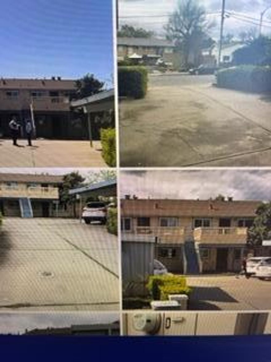 Nice 4-plex fully rented.  Large units 920 sq ft All 2/1 , similar floor plan.   sq. ft are approximate.  Good Rents: $2750 & $2700  2 parking spaces each unit.  Updated kitchens and baths. Granite counters  coin operated laundry on site.  Double pane windows and Copper plumbing.  All units have separate gas & electric  &" Water meters"  Tenants pay for their Water & PGE!  Offer subject to Inspection.    Driver by OK.  DO Not Disturb tenants.