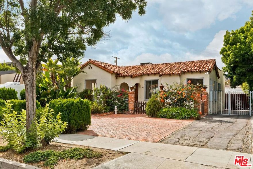 Offer deadline set for Wednesday October 29th at 6PM. Email to request the mandatory offer submission package beginning on Monday October 27th. Truly the deal of 2025! 1st time available in 55 years, this charming and immaculate Spanish bungalow sited on a deep 6,500SF lot N. of Wilshire Blvd on the favored West side of Le Doux Road evokes the bygone era of the 1920's when Beverly Hills was simply a burgeoning suburb. Sunlit rooms featuring high ceilings, gleaming wood floors, and an open space layout for entertaining. Large living room opens to dining room/den combined with a partly updated kitchen. Dining room/den flows to an enclosed recreation/family room which leads to the large yard with multiple patio spaces and a 2 car garage. In addition to curb appeal, a high Walk Score, off-street parking galore, and too few amenities to mention, the opportunity to redevelop or expand this property is rare indeed. Sold in strictly "as is, where is" condition.