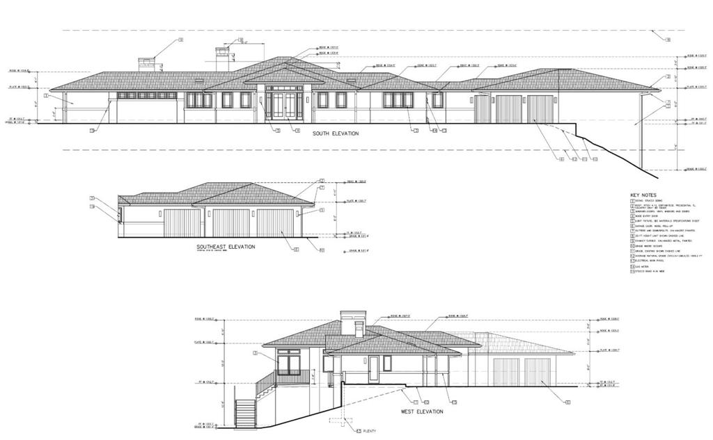 Incredible opportunity to build your dream home in the highly desirable Saddle Road area of Carmel Valley. This 5.11-acre parcel (222,592 sq. ft.) comes with fully approved and permitted plans for a 2,700 sq. ft. Modern Prairie-style home, plus a 600 sq. ft. lower level that can be finished later. Remaining fees to build are minimal, $19K school fee and $10K county stamp. Enjoy sweeping views of the ocean, city lights, Castle Rock, and the Pastures of Heaven, with sunrise and sunset vistas. The property includes two 5,000-gallon water tanks for the well, a 3-car garage, and a septic system planned to support a future 2-bed, 2-bath ADU with kitchen. Wax myrtle has been planted along the wrought iron fence for added privacy. The main 4-acre parcel is fully fenced, with an additional 1-acre parcel across the street. Scenic easements protect the natural landscape. Optional pool site and multiple guest house locations available. Cal-Am water meter approved if desired.