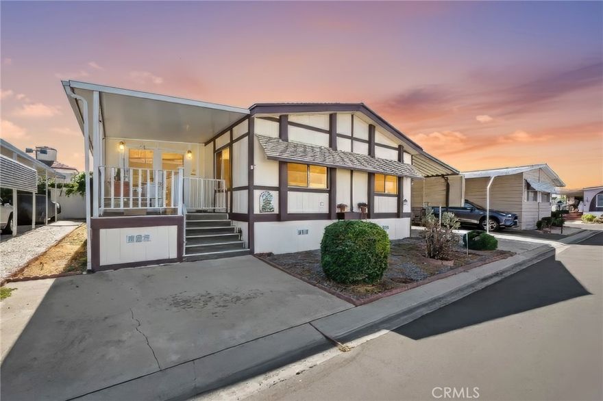 Welcome to Riverside Meadows, a beautifully maintained 55+ gated community nestled in a peaceful, scenic setting. This inviting 3-bedroom, 2-bathroom home offers comfort, convenience, and a wonderful sense of community. Ideally located near the clubhouse, this home features a low-maintenance yard, a functional open floor plan, and an enclosed patio perfect for enjoying the California weather year-round. Inside, you’ll find spacious living areas, a well-equipped kitchen, and an indoor laundry area designed for everyday ease. Residents of Riverside Meadows enjoy access to resort-style amenities, including a heated swimming pool, indoor spa, fitness center, game room, library, crafts and ceramic kiln rooms, shuffleboard courts, and more—all just steps from your door. The community’s location is ideal—close to Kaiser Hospital, Tyler Mall, the 91 Freeway, and the Metrolink, making commuting and daily errands a breeze. Riverside Transit Agency (RTA) buses also stop conveniently near the main entrance. Riverside Meadows is a vibrant, age-qualified community requiring at least one resident to be 55 years or better, with all other household members 18 or older. Future residents must apply and be approved by Riverside Meadows Park Management. Experience a blend of comfort, convenience, and community—welcome home to Riverside Meadows! ***Some photos have been virtually staged***