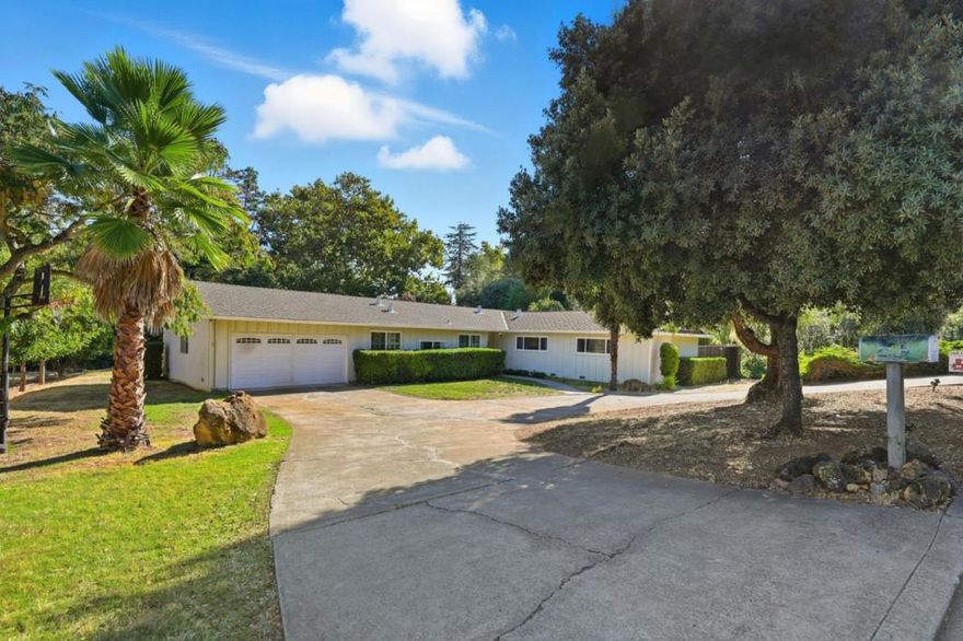 Rare Opportunity in the Country Club Area  4BR + Office on an Expansive Lot  Welcome to this rarely available 4-bedroom, 2-bath home nestled on a quiet, no-through street in the highly desirable Almaden Country Club neighborhood. Offering 2,164 sq. ft. of living space on an extra-large 16,512 sq. ft. lot, this property combines space, potential, and a prime location.  Inside, youll find a spacious floor plan featuring a dedicated office, a small bonus room, and two enclosed sunrooms ideal for year-round enjoyment.   The generous lot provides ample room for expansion, gardening, or creating an outdoor oasis  bring your vision and imagination. This expansive property captures the peaceful charm of the neighborhood while still being just minutes from top-rated schools, local parks, shopping, and dining.  This is a rare chance to renovate and customize a property in one of the areas most sought-after locations. Dont miss this exceptional opportunity to make this your dream home!