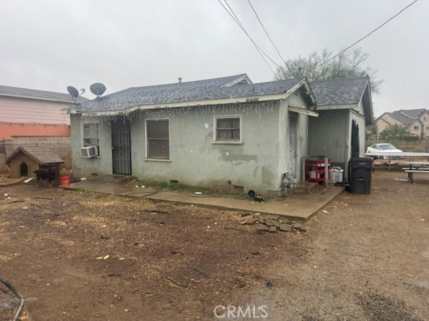 Discover the potential in this 3 bedroom, 1 bath home located in the heart of Moreno Valley. Perfect for investors, flippers, or the buyers looking to build instant equity. The property needs some TLC but offers endless possibilities to remodel and make it your own. Spacious lot with room to expand or add value though upgrades. Seller is open to carrying paper, making this a rare opportunity with flexible terms. Don't miss out on one of the most affordable single family homes in the area!