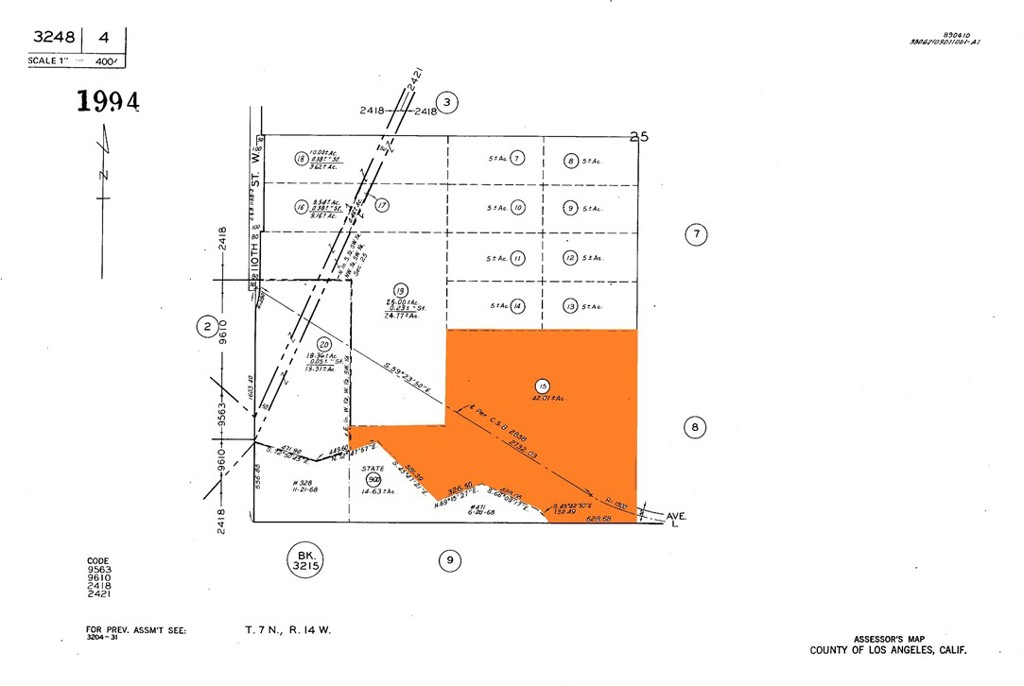 Large parcel vacant land - approximately 43 acres on the west side. Many opportunites - Investment, ranch, agriculture or solar?