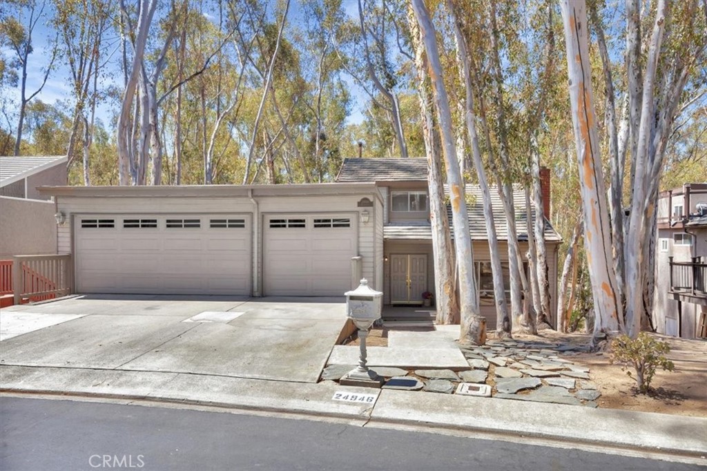Welcome to your dream home tucked among the tranquil woods of Lake Forest. This beautifully updated residence offers 4 bedrooms, 2.5 bathrooms, a separate office, and 2,467 square feet of thoughtfully designed space—ideal for multi-generational living and today’s flexible lifestyles.
Situated on a peaceful cul-de-sac, this move-in-ready home features a freshly painted interior and brand-new luxury vinyl plank flooring throughout. The entry-level welcomes you with a spacious living room centered around a cozy fireplace and a private primary suite, offering a quiet retreat with separation from the rest of the home.
Downstairs, you’ll find three generously sized bedrooms and a full bath, providing the perfect wing for children, extended family, or guests—offering privacy and comfort for all.
The heart of the home is upstairs, where an expansive family room opens to a stunning, upgraded deck that feels like a private treehouse—perfect for entertaining, relaxing, or enjoying indoor-outdoor living year-round. The adjacent kitchen and formal dining room provide a practical and elegant space for hosting family and friends.
On the top level, a dedicated office with its own private deck offers inspiring views and quiet seclusion—ideal for remote work, creative pursuits, or easy conversion to a fifth bedroom.
As a resident, you’ll enjoy exclusive access to the Sun & Sail Club, included in the HOA and walkable from the home. Amenities include 3 swimming pools, Jacuzzis, a full gym, playgrounds, and courts for tennis, basketball, volleyball, and pickleball—as well as year-round community events that bring neighbors together.
The oversized 3-car garage provides ample storage for vehicles, outdoor gear, or hobbies. The quiet cul-de-sac location ensures minimal traffic and maximum privacy—an ideal setting for families of all generations.
Don’t miss this rare opportunity to own a peaceful, versatile sanctuary in one of Lake Forest’s most desirable neighborhoods.
Schedule your private showing today—this is the one you’ve been waiting for.